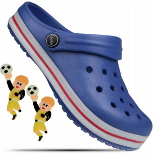 Klapki Dziecięce Kroksy Crocsy Basenowe 35 +gratis