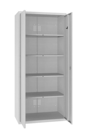 Metalowa szafa socjalno gospodarcza z półkami MSU 80 800mm