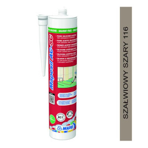 Silikon MAPEI MAPESIL AC-SC 310ml - 116 szałwiowy szary