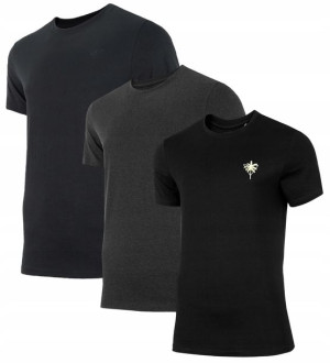 Zestaw Koszulka Męska 4f T-shirt 3pak Komplet ' M