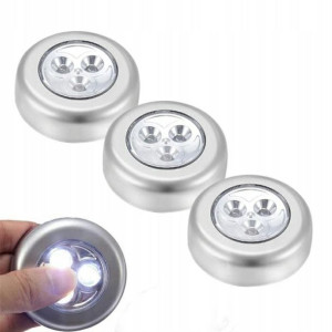 Lampka 3led Diod Samoprzylepna Baterie