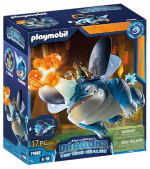 Playmobil Dragons Smoki Plowhorn I D`angelo 71082