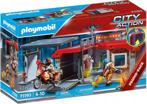 Playmobil Remiza Strażacka W Walizce 71193