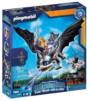 Playmobil Dragons Smoki Thunder I Tom 71081