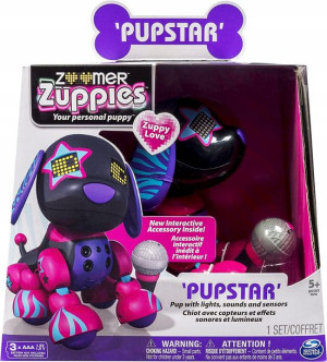 Zoomer Zupples Interaktywny Piesek Pupstar 14402