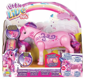 Cobi Little Live Pets Iskierka Tańczący Jednorożec
