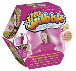 Cobi Super Wubble Duża Bańkopiłka Różowa 80890