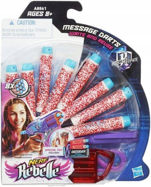 Nerf Rebelle Strzałki Piankowe Kodowane 8szt A8861