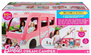 Barbie Kamper Marzeń Zjeżdżalnia Basen Hcd46