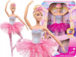 Barbie Lalka Baletnica Magiczne Światełka Hlc25