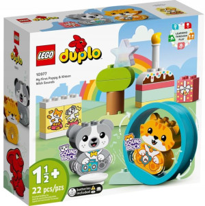 Lego Duplo Mój Pierwszy Szczeniak I Kotek 10977