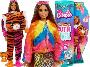 Barbie Cutie Reveal Dżungla Lalka Tygrys Hkp99