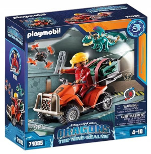 Playmobil Dragons Smoki Icaris Quad 71085