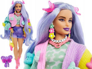 Barbie Extra Modna Lalka Ze Zwierzątkiem Hkp95