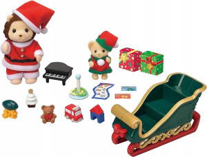 Sylvanian Families Święta Lew I Jego Sanki 5568