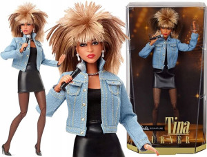 Barbie Tina Turner Lalka Kolekcjonerska Hcb98