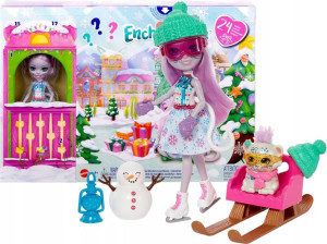 Enchantimals Kalendarz Adwentowy Z Lalką Hhc21