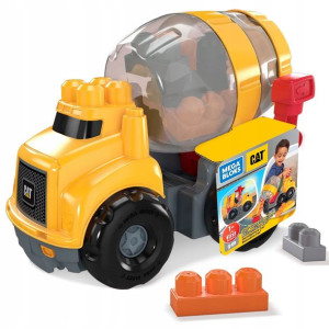 Mega Bloks Betoniarka Cat Z Klockami Gfg11