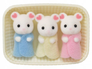Sylvanian Families Trojaczki Piankow. Myszek 5337