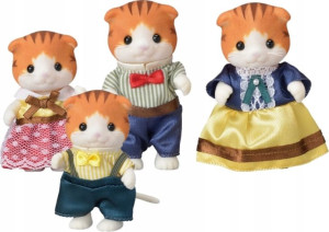 Sylvanian Families Rodzina Rudych Kotków 5290