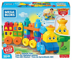 Mega Bloks First Builders Klocki Pociąg Abc Fwk22