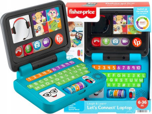 Fisher Price Edukacyjny Laptop Malucha Hhx33