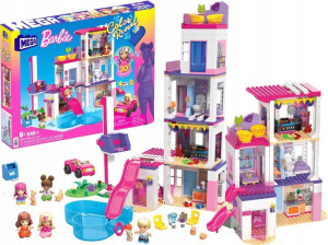 Mega Barbie Color Reveal Klocki Domek Marzeń Hhm01