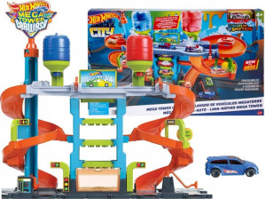 Hot Wheels City Zakręcona Megamyjnia Hdp05