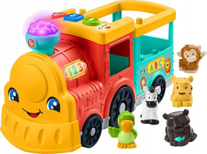 Fisher Price Edukacujny Pociąg I Zwierzątka Hhh93