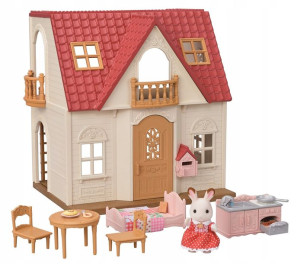 Sylvanian Families Domek Z Figurką Meblami 5567