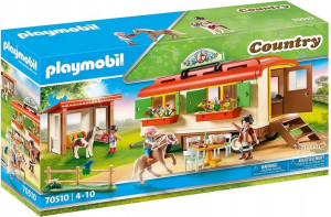 Playmobil Kemping Z Kucykami I Przyczepką 70510