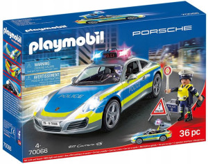 Playmobil Porsche 911 Carrera 4s Policja 70066