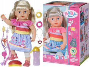 Baby Born Lalka Interak Siostra 6 Funkcji 830345