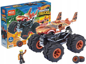 Mega Bloks Construx Hot Wheels Tiger Shark Gvm26