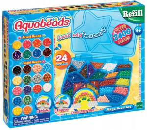Aquabeads Koraliki Wielki Zestaw 2400 Sztuk 79638