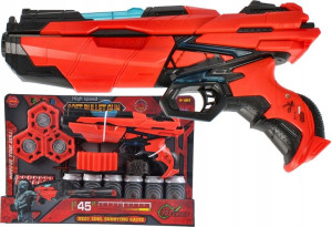 Wyrzutnia Pistolet Na Strzałki Z Puszkami 460084