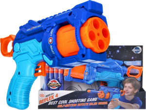 Wyrzutnia Pistolet Na Strzałki Z Bębenkiem 461272