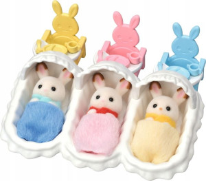 Sylvanian Families Trojaczki Królików Z Czek. 5532