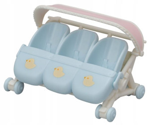 Sylvanian Families Spacerówka Dla Trojaczków 5533