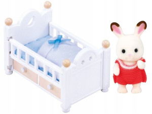 Sylvanian Families Zestaw Łóżeczko I Dziecko 5017