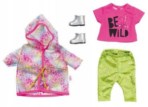 Baby Born Zestaw Deluxe Tęczowy Na Deszcz 828328