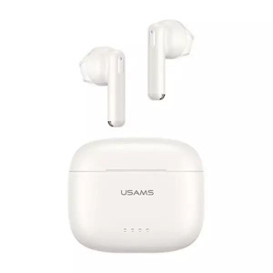 Słuchawki Bluetooth 5.3 USAMS TWS US Series Dual mic bezprzewodowe białe