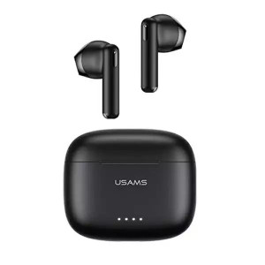 Słuchawki Bluetooth 5.3 USAMS TWS US Series Dual mic bezprzewodowe czarne
