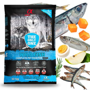 Alpha Spirit Wild Fish Ryby Sucha Karma Psa 12kg