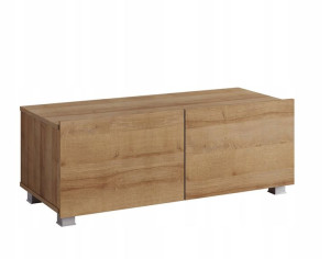 Szafka pod telewizor 100 cm uniwersalna dąb złoty