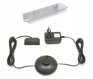 Oświetlenie LED klips 1 szt na półkę szklaną z zaś