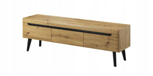 Stolik RTV skandynawski dąb Artisan 160cm MebleZet