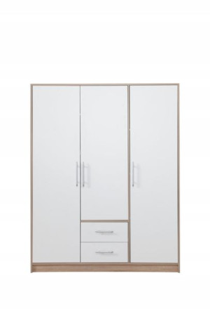 Szafa START bez lustra SR2 pojemna garderoba 150cm