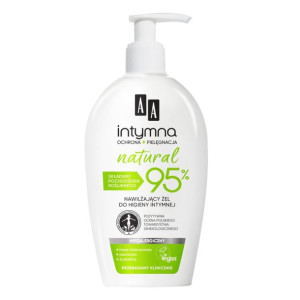 AA Intymna Ochrona&Pielęgnacja NATURAL 95% żel do higieny intymnej 300ml