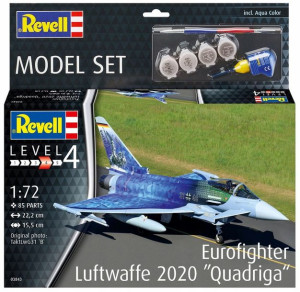 Revell 63843 Eurofighter Luftwaffe 2020 Quadriga